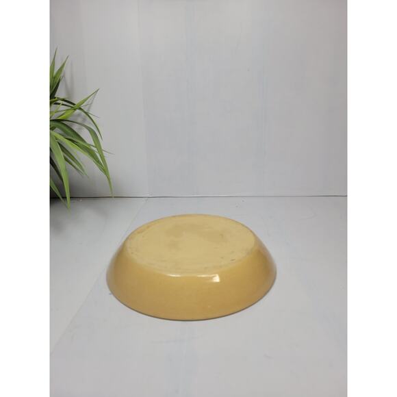 Vintage Studio Pottery Shallow Bowl Saucer, Bird Design - Picture 4 of 5